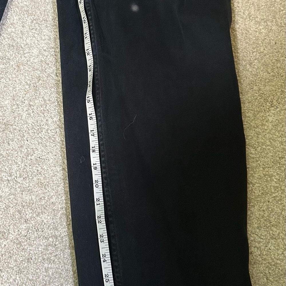Calvin Klein Black Straight Leg Jeans Timeless Comfort - Picture 3 of 5